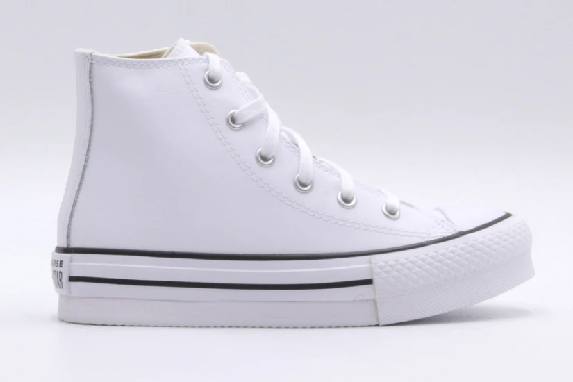 Converse Chuck Taylor All Star Eva Lift Platform Leather Sneakers
