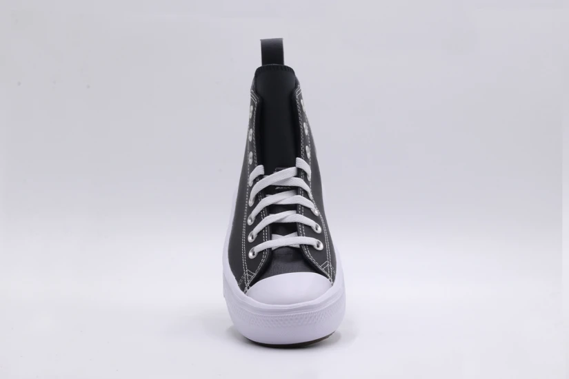Converse Chuck Taylor All Star Move Platform Leather Sneakers