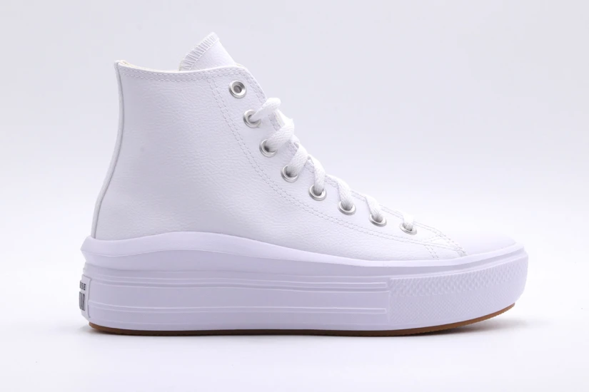 Converse Chuck Taylor All Star Move Leather Sneakers Λευκά
