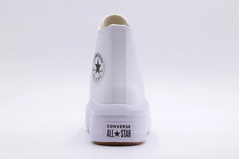 Converse Chuck Taylor All Star Move Leather Sneakers Λευκά