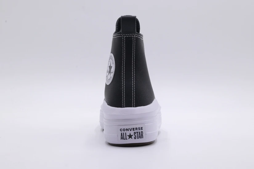 Converse Chuck Taylor All Star Move Platform Leather Sneakers