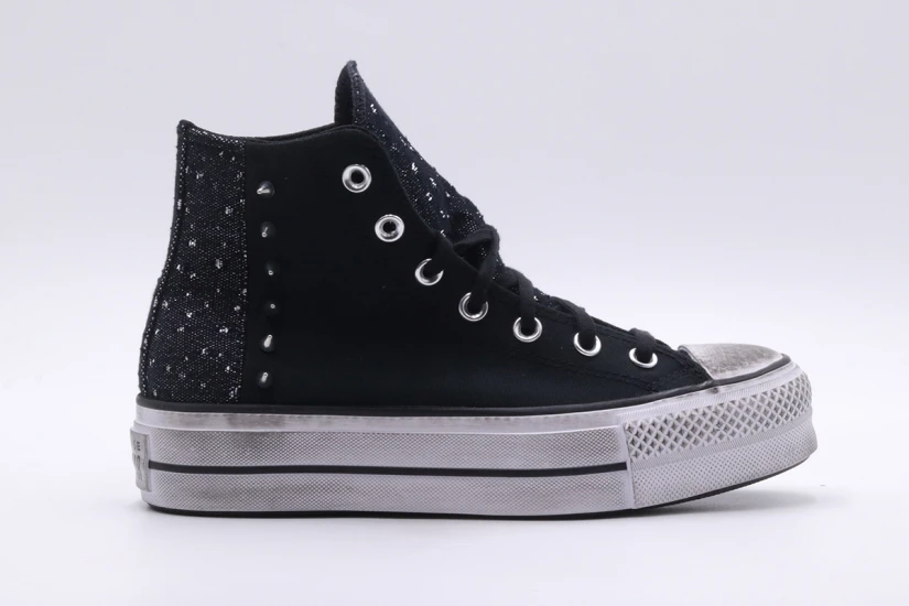 Converse Chuck Taylor All Star Lift Platform Chrome Sneakers