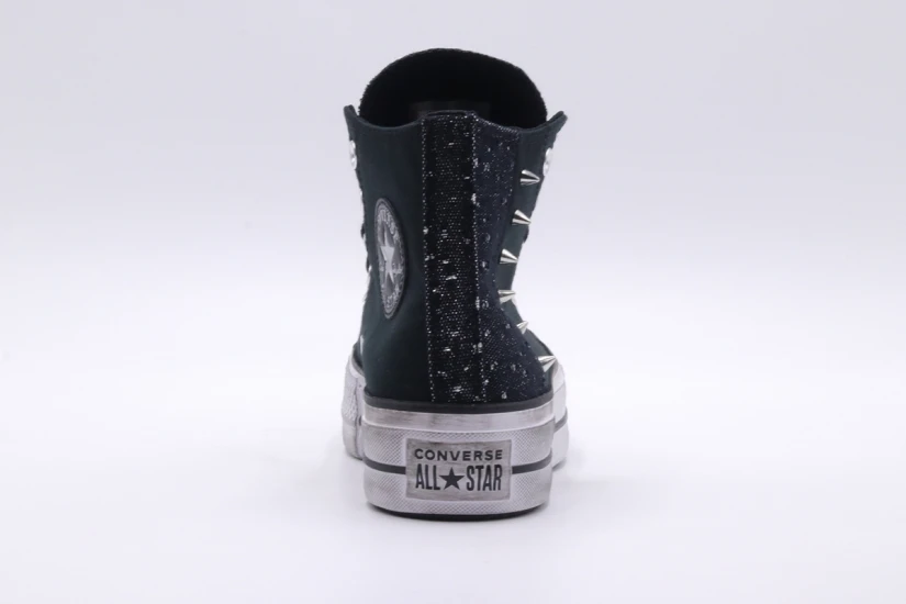 Converse Chuck Taylor All Star Lift Platform Chrome Sneakers