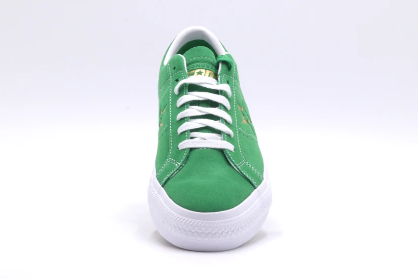 Converse One Star Pro Suede Ανδρικά Παπούτσια Πράσινα & Λευκά