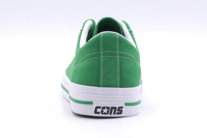 Converse One Star Pro Suede Ανδρικά Παπούτσια Πράσινα & Λευκά