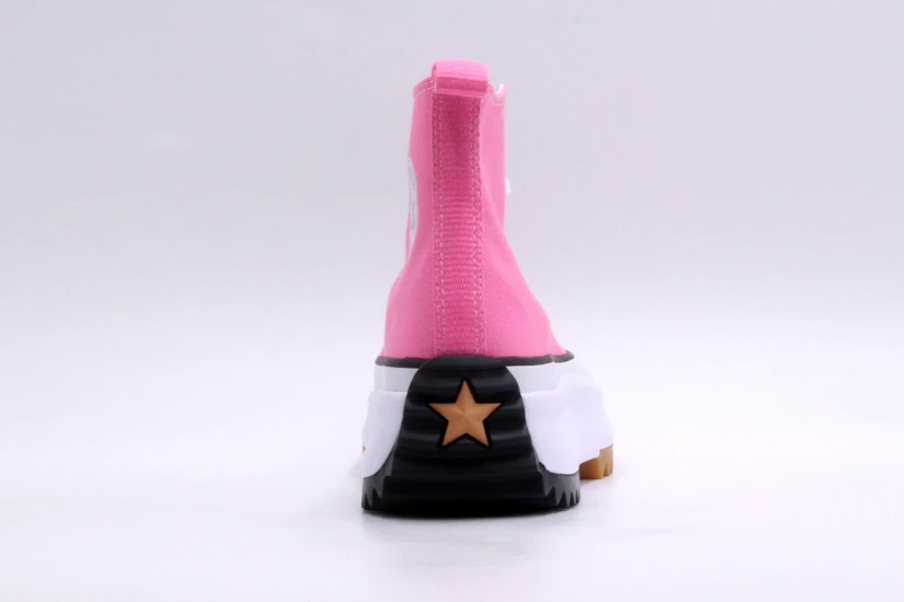 Converse Run Star Hike Hi Μποτάκια Ροζ, Λευκά