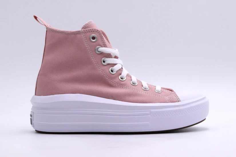 Converse Chuck Taylor All Star Move Platform Sneakers Ροζ, Λευκά