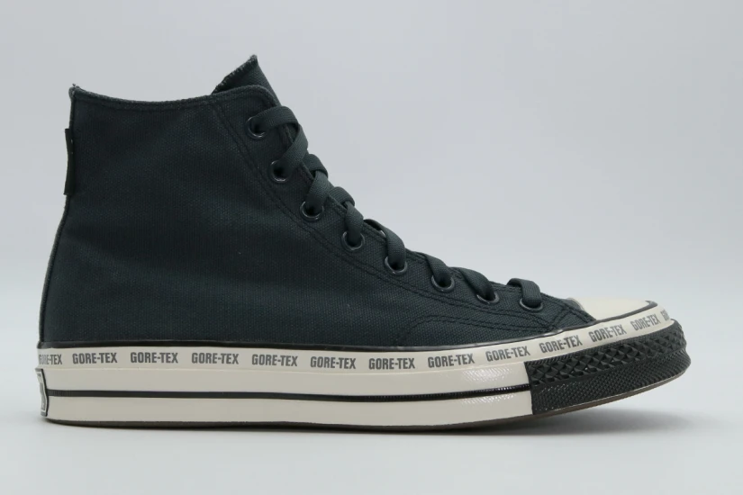 Converse Chuck 70 GORE-TEX Ανδρικά Αδιάβροxα Sneakers Μαύρα, Λευκά