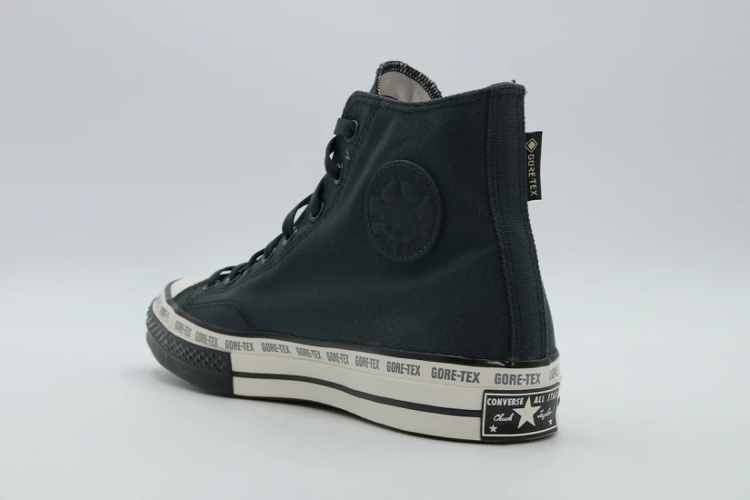 Converse Chuck 70 GORE-TEX Ανδρικά Αδιάβροxα Sneakers Μαύρα, Λευκά