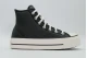 Converse Chuck Taylor All Star Lift Sneakers Μαύρα, Λευκά