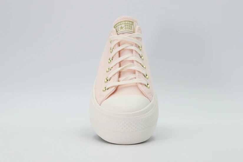 Converse Chuck Taylor All Star Lift Ox Sneakers Ροζ, Λευκά