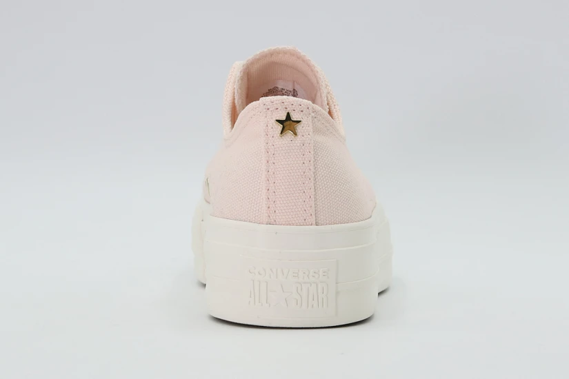 Converse Chuck Taylor All Star Lift Ox Sneakers Ροζ, Λευκά