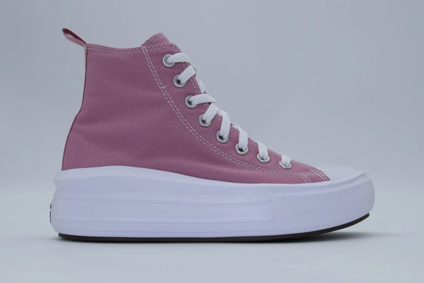 Converse Chuck Taylor All Star Move Platform Sneakers Ροζ, Λευκά