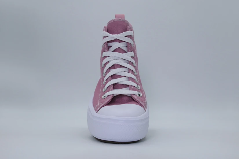 Converse Chuck Taylor All Star Move Platform Sneakers Ροζ, Λευκά
