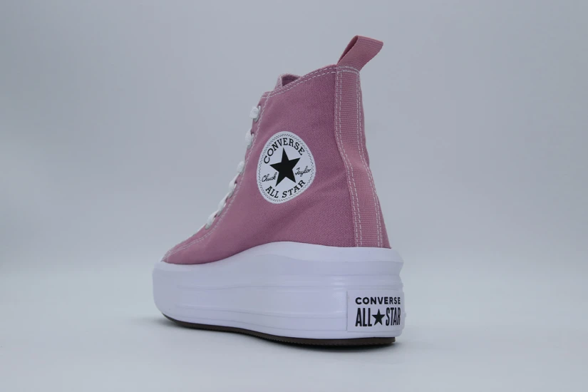 Converse Chuck Taylor All Star Move Platform Sneakers Ροζ, Λευκά