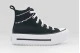 Converse Chuck Taylor All Star Lift Platform Παιδικά Sneakers Μαύρα, Λευκά