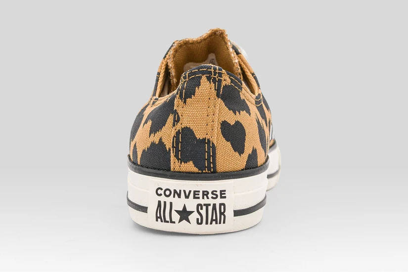 Converse Chuck Taylor All Star Cow Print Sneakers Καφέ, Μαύρα, Λευκά
