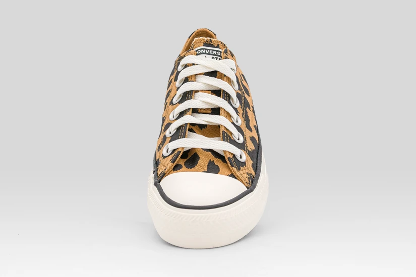 Converse Chuck Taylor All Star Cow Print Sneakers Καφέ, Μαύρα, Λευκά