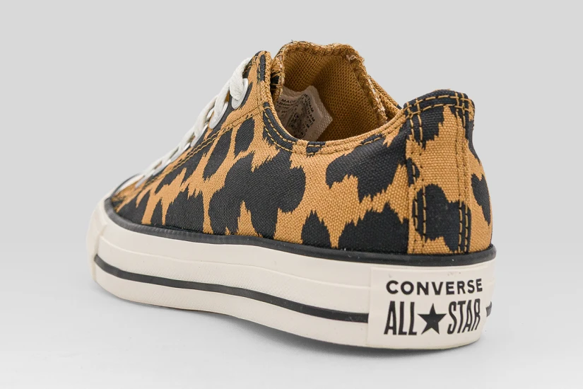 Converse Chuck Taylor All Star Cow Print Sneakers Καφέ, Μαύρα, Λευκά
