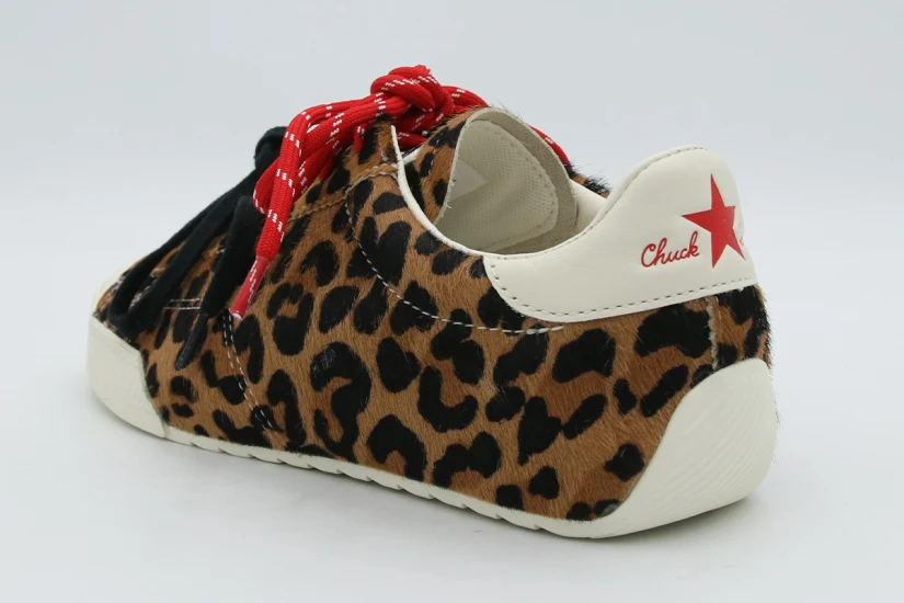 Converse Chuck Taylor Low Leopard Pony Hair Γυναικεία Sneakers Λεοπάρ