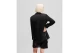 Karl Lagerfeld Satin Tied Blazer Μαύρο