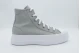 Converse Day One Platform High Γυναικεία Sneakers Γκρι Ανοιχτό, Λευκά