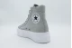 Converse Day One Platform High Γυναικεία Sneakers Γκρι Ανοιχτό, Λευκά