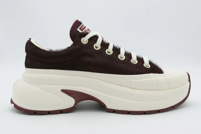 Converse Run Star Crush Γυναικεία Sneakers Μπορντό, Εκρού