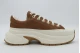 Converse Run Star Crush Γυναικεία Sneakers Καφέ, Εκρού