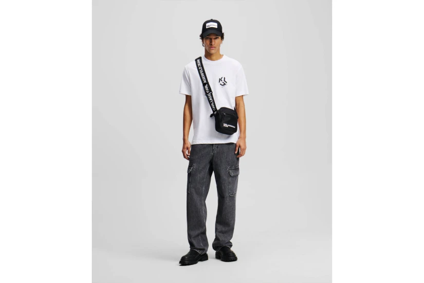Karl Lagerfeld Ανδρικό Κοντομάνικο T-Shirt Λευκό