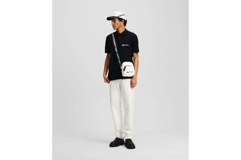 Karl Lagerfeld Regular Pique Ανδρική Κοντομάνικη Polo Μπλούζα 