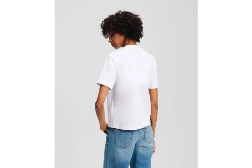 Karl Lagerfeld Reg Ss T-Shirt Γυναικείο (A2W17030 100)