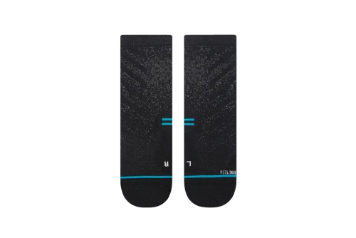 Stance Run Light Quarter Κάλτσες Ψηλές 1 Ζευγάρι (A348A23RUN-BLK)
