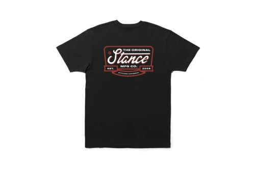 Stance Script Seal T-Shirt Ανδρικό (A3SS1C25SC BLK)