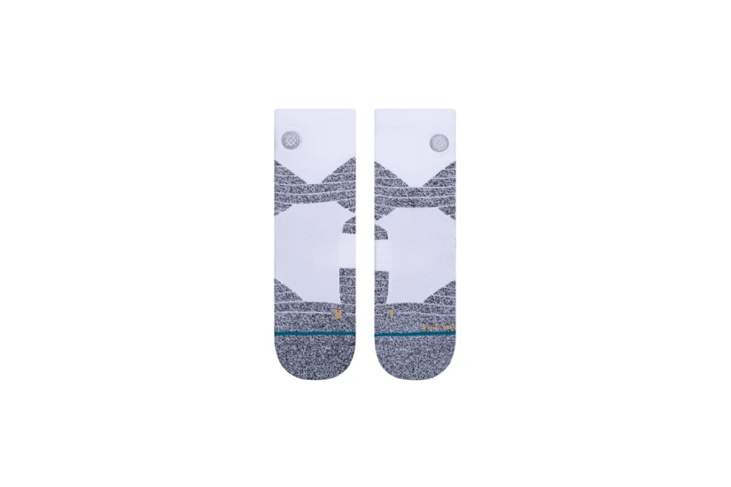 Stance Icon Sport Ανδρικές Κάλτσες κάτω από τη Γάμπα Λευκές, Γκρι