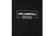 Karl Lagerfeld Outline Logo Γυναικείο Κοντομάνικο T-Shirt Μαύρο