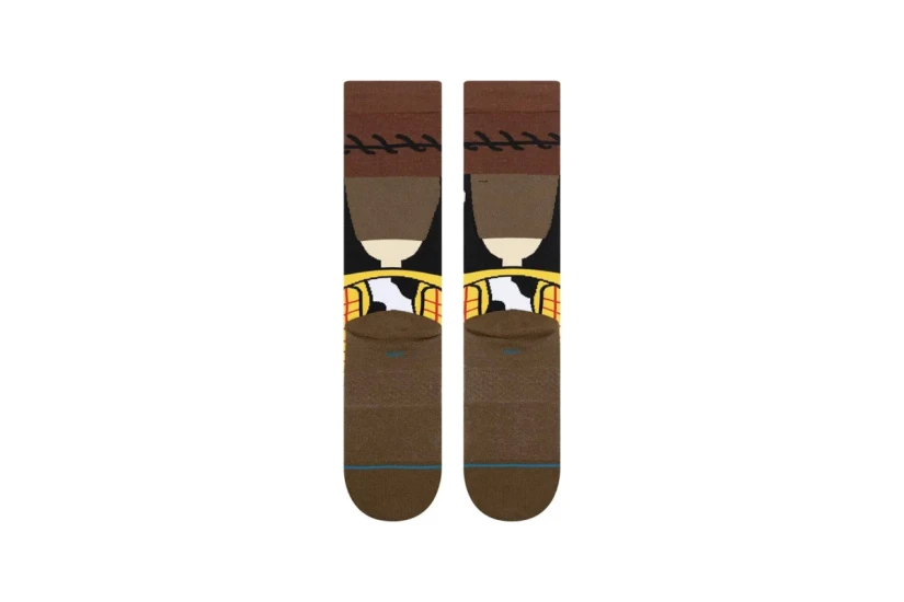 Stance Woody Crew Κάλτσες μέχρι τη Γάμπα Καφέ, Διάφορα Χρώματα 1 Ζευγάρι