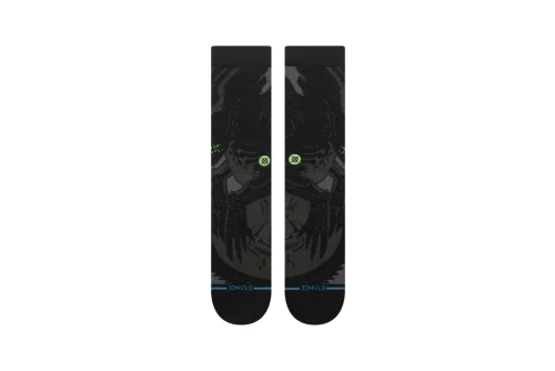 Stance Alien Crew Κάλτσες Ψηλές 1 Ζευγάρι (A545C6ALI-BLK)