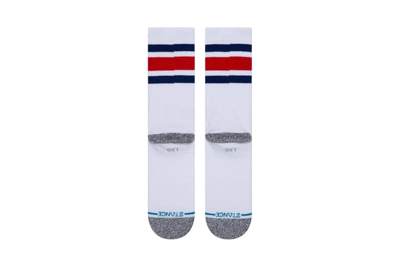 Stance Boyd Staple Unisex Κάλτσες μέχρι τη Γάμπα Λευκές