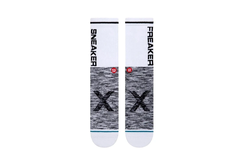 Stance Freaker Ανδρικές Κάλτσες μέχρι τη Γάμπα Λευκές, Γκρι