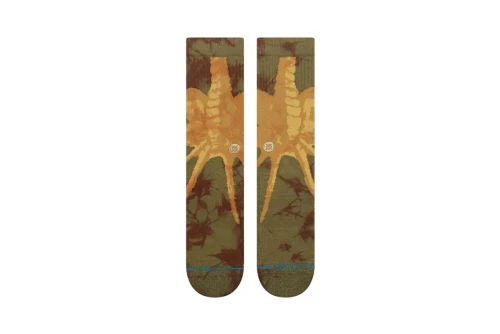Stance Face Hugger Crew Κάλτσες Ψηλές 1 Ζευγάρι (A556C26FAC-BRN)