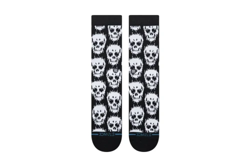 Stance Static Skull Crew Κάλτσες Ψηλές 1 Ζευγάρι (A556C26STA-BLK)