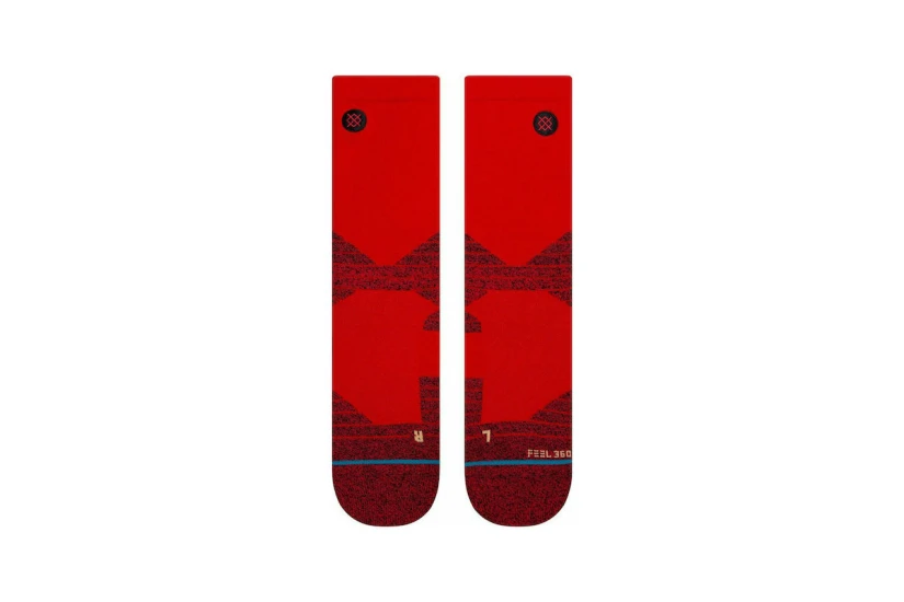 Stance Icon Sport Unisex Κάλτσες μέχρι τη Γάμπα Κόκκινες