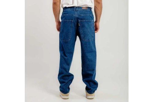 Bee Unusual Relaxed Washed Παντελόνι Τζιν Ανδρικό (AB-257020)