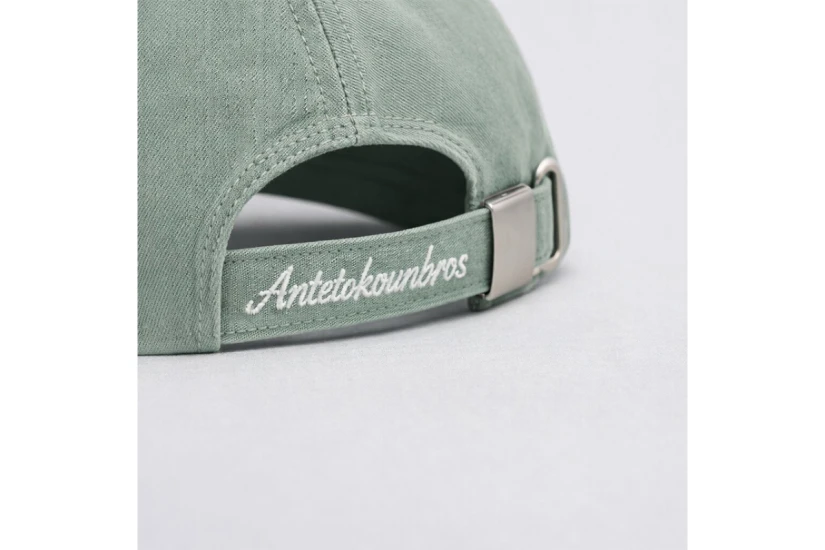 AntetokounBros Classic Curved Καπέλο Strapback Πράσινο