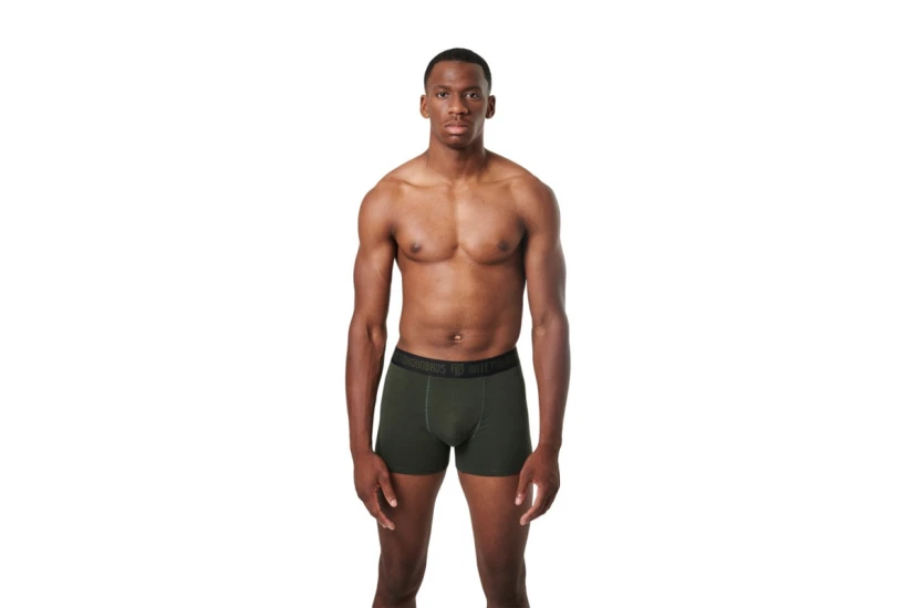 AntetokounBros Ανδρικά Εσώρουχα Boxer Μαύρα, Χακί 2 Τεμάχια