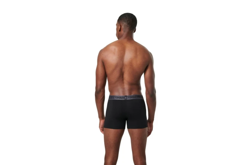 AntetokounBros Ανδρικά Εσώρουχα Boxer Μαύρα, Γκρι 2 Τεμάχια