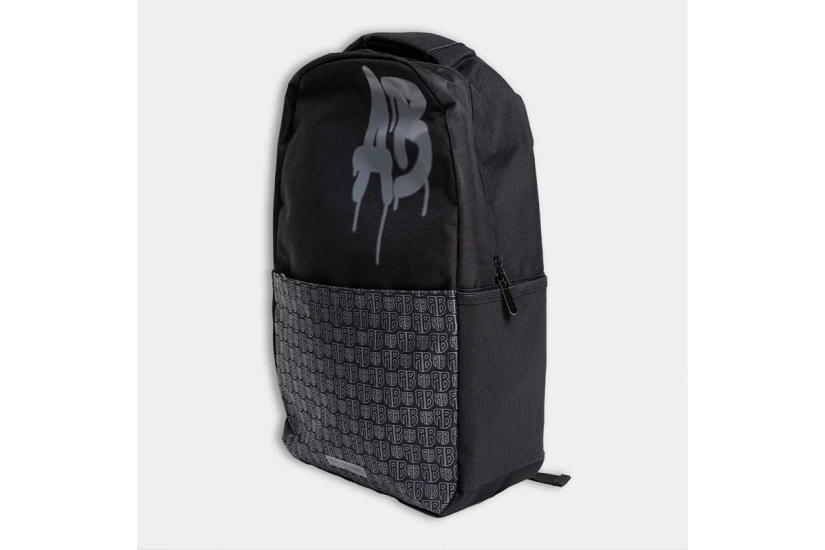 AntetokounBros Drip Monogram Backpack Μαύρο, Ανθρακί