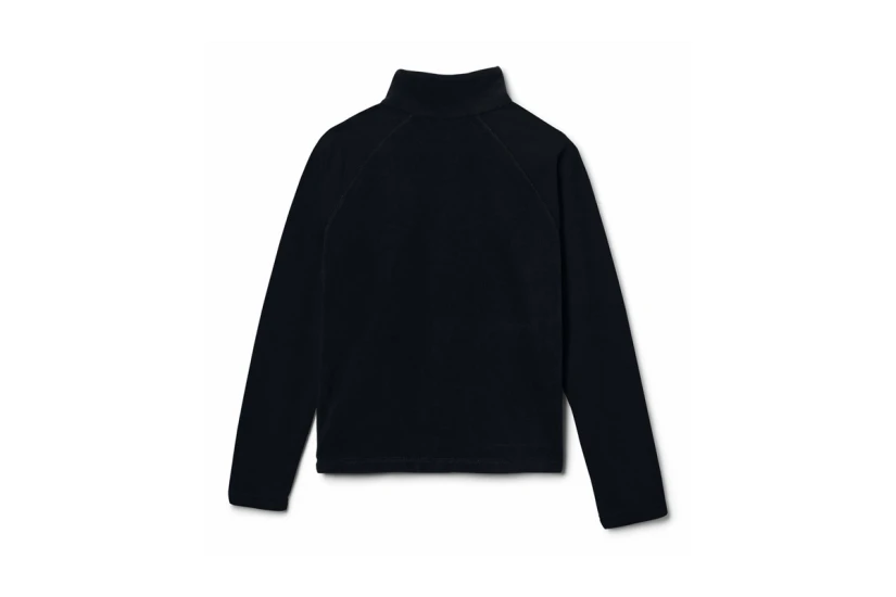 Columbia Glacial Half Zip Παιδική Μακρυμάνικη Μπλούζα με Ψηλό Λαιμό Μαύρη