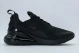 Nike Air Max 270 Ανδρικά Sneakers Μαύρα